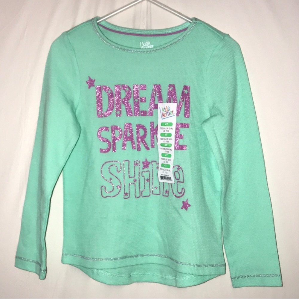 NWT Kids Korner L/S Tee Size 4T